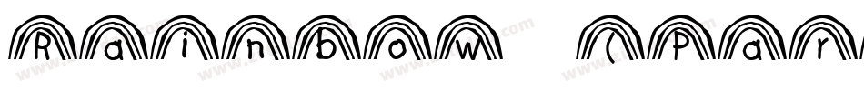 Rainbow (ParaType)字体转换